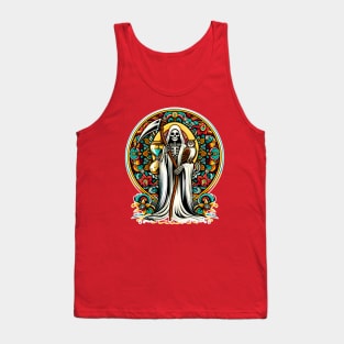 Santa Muerte Blanca - White Santa Muerte Tank Top